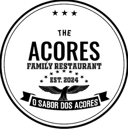 THE ACORES FAMILY RESTAURANT EST. 2024 O SABOR DOS AÇORES logo