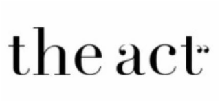 THE ACT" logo