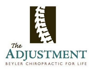 THE ADJUSTMENT BEYLER CHIROPRACTIC FOR LIFE logo
