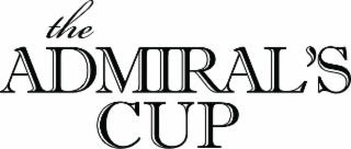THE ADMIRAL'S CUP