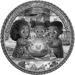 THE ADVENTURES OF BRUNCH, LINNER, AND SNAX IN THE LAND OF GRUB WHERE FOOD BECOMES ADVENTURE AND NUTRITION BECOMES FUN! CEREAL SNAX logo