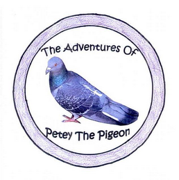 THE ADVENTURES OF PETEY THE PIGEON logo