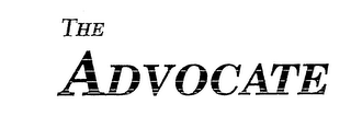 THE ADVOCATE logo