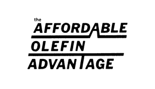 THE AFFORDABLE OLEFIN ADVANTAGE logo
