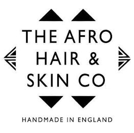 THE AFRO HAIR & SKIN CO. HANDMADE IN ENGLAND logo
