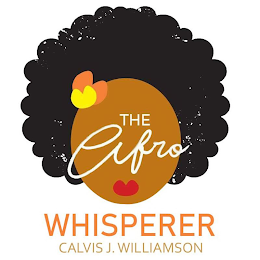 THE AFRO WHISPERER CALVIS J. WILLIAMSON logo