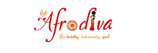 THE AFRODIVA BE BOLDLY, FABULOUSLY, YOU! logo