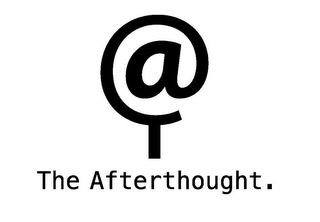 @ THE AFTERTHOUGHT. logo