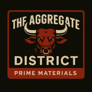 THE AGGREGATE DISTRICT PRIME MATERIALS logo