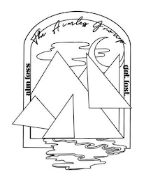 THE AIMLESS GROUP AIM LESS GET LOST logo
