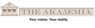 THE AKADEMIA YOUR VISION. YOUR REALITY. logo