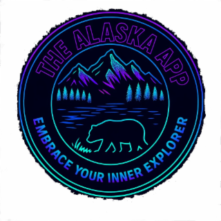 THE ALASKA APP EMBRACE YOUR INNER EXPLORER logo