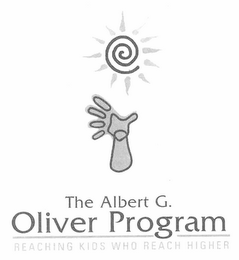 THE ALBERT G. OLIVER PROGRAM REACHING KIDS WHO REACH HIGHER logo