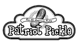 THE ALL AMERICAN PICKLE PATRIOT PICKLE logo