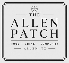 THE ALLEN PATCH FOOD · DRINK · COMMUNITY ALLEN, TX logo