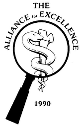 THE ALLIANCE FOR EXCELLENCE 1990 logo