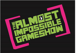 THE ALMOST IMPOSSIBLE GAMESHOW logo