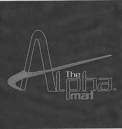 THE ALPHA MAT logo