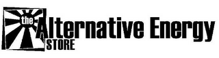 THE ALTERNATIVE ENERGY STORE logo
