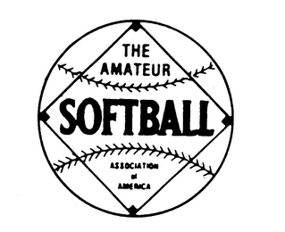 THE AMATEUR SOFTBALL ASSOCIATION OF AMERICA logo