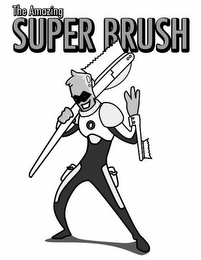 THE AMAZING SUPER BRUSH logo