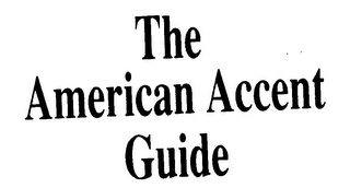 THE AMERICAN ACCENT GUIDE logo
