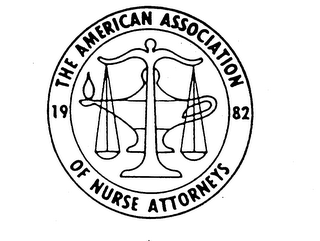 THE AMERICAN ASSOCIATION OF NURSE ATTORNEYS 1982 logo