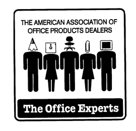 THE AMERICAN ASSOCIATION OF OFFICE PRODUCTS DEALERS THE OFFICE EXPERTS logo