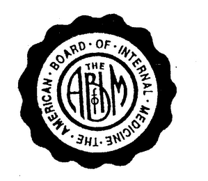 THE AMERICAN BOARD OF INTERNAL MEDICINE THE AB OF IM logo