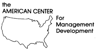 THE AMERICAN CENTER FOR MANAGEMENT DEVELOPMENT logo