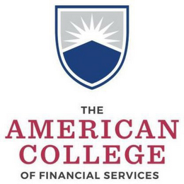 THE AMERICAN COLLEGE OF FINANCIAL SERVICES logo