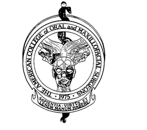 THE AMERICAN COLLEGE OF ORAL AND MAXILLOFACIAL SURGEONS 1975 logo