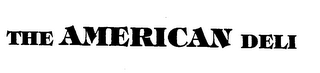 THE AMERICAN DELI logo