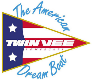 THE AMERICAN DREAM BOAT TWIN VEE POWERCATS logo