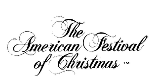 THE AMERICAN FESTIVAL OF CHRISTMAS logo