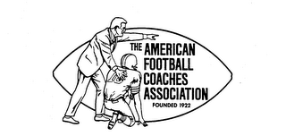 THE AMERICAN FOOTBALL COACHES ASSOCIATION FOUNDED 1922 logo