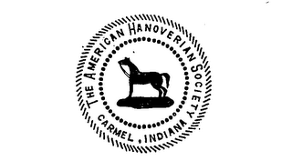 THE AMERICAN HANOVERIAN SOCIETY CARMEL, INDIANA logo