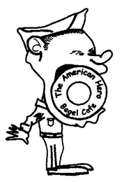 THE AMERICAN HERO BAGEL CAFE logo