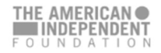 THE AMERICAN INDEPENDENT  FOUNDATION logo
