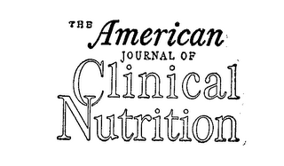 THE AMERICAN JOURNAL OF CLINICAL NUTRITION logo