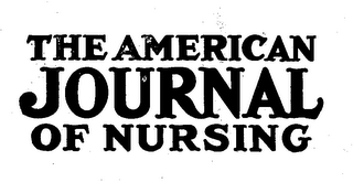 THE AMERICAN JOURNAL OF NURSING logo