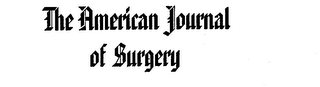 THE AMERICAN JOURNAL OF SURGERY logo