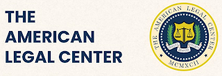 THE AMERICAN LEGAL CENTER THE AMERICAN LEGAL CENTER MCMXCII FIDELITY BRAVERY INTEGRITY logo