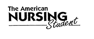 THE AMERICAN NURSING STUDENT logo