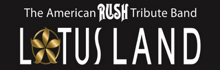 THE AMERICAN RUSH TRIBUTE BAND LOTUS LAND logo