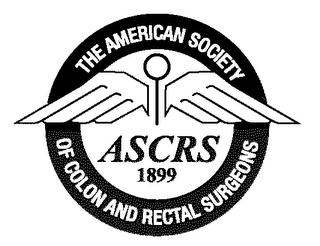 THE AMERICAN SOCIETY OF COLON AND RECTAL SURGEONS ASCRS 1899 logo