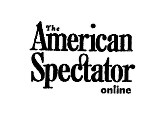 THE AMERICAN SPECTATOR ONLINE logo