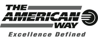 THE AMERICAN WAY EXCELLENCE DEFINED logo