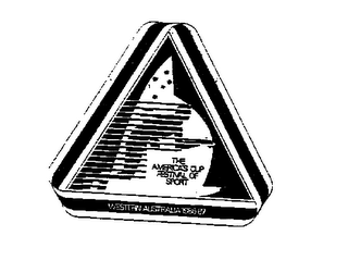 THE AMERICA'S CUP FESTIVAL OF SPORT WESTERN AUSTRALIA 1986-87 logo