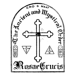 THE ANCIENT AND MYSTICAL ORDER CRO MAAT ROSAE CRUCIS logo